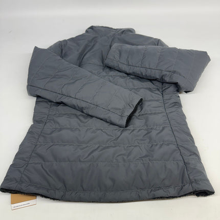 The North Face Mossbud Jacket Grey/Black Women's Size L New
