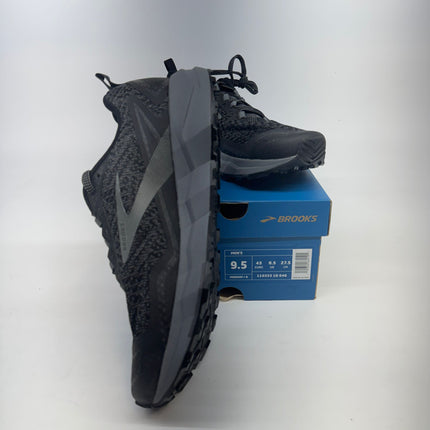 Brooks Divide Running Shoe Black/Grey Men Size 9.5 New