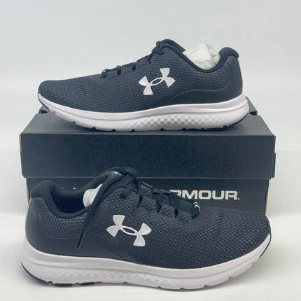 Under Armour Charged Impulse 3 Running Shoes Black Size 8 Women’s New