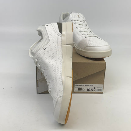 On The Roger Centre Court Men’s Sneakers White/Olive Size 10.5 New