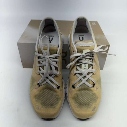 On Women’s Cloud X 3 Savannah/Frost Sneakers Size 11 New