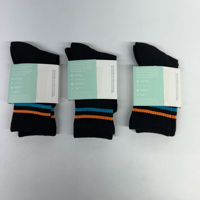 Bombas Black Honeycomb Arch Socks Size XS 3 Pairs - Made For Donation New