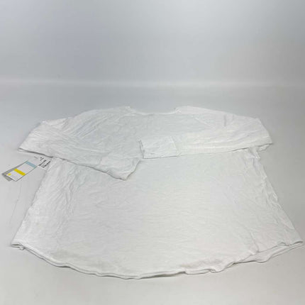 Zella White Long Sleeve All Day Tee Size XL New