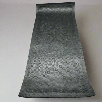 Open Box Anti-Slip Rubber Stair Tread Mat with Decorative Pattern