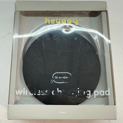 Heyday Wireless Charging Pad, 5W with Micro USB Cable - Black (Open Box)