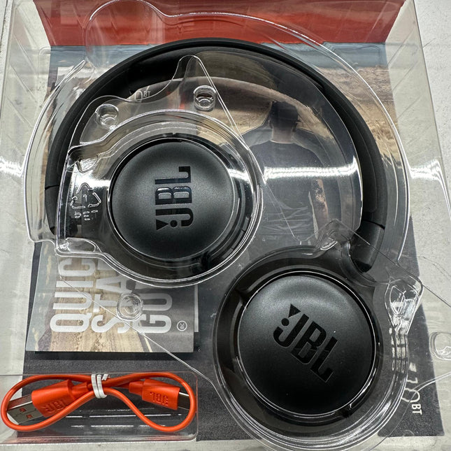 JBL Tune 520BT Bluetooth Wireless On-Ear Headphones - Black (Open Box)