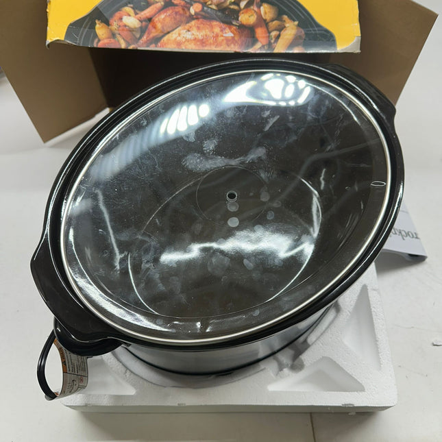 Lightly Used Crock-Pot 7qt Manual Slow Cooker - Stainless Steel Lightly Used