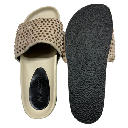 JW Anderson Women's Rhinestone Embellished Slides - Stylish and Comfortable Footwear New Without Box with Imperfection Size 38