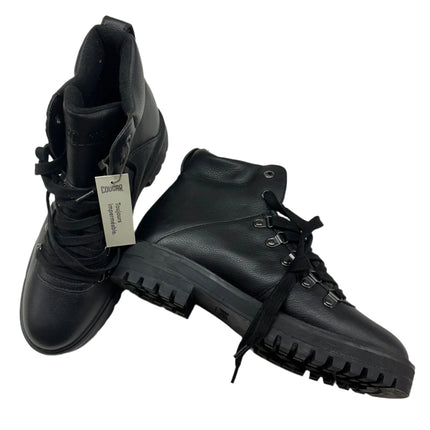 Cougar Nash Women's Leather Lug Sole Combat Boots - New Without Box, Size 9
