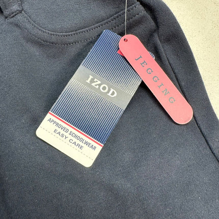 Izod Girls' Jegging, Size 3, Navy Blue - Schoolwear Approved New