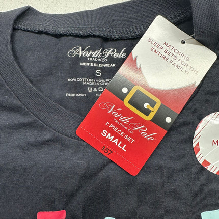 North Pole Trading Co. Men's Sleepwear 2-Piece Set - Size Small - New