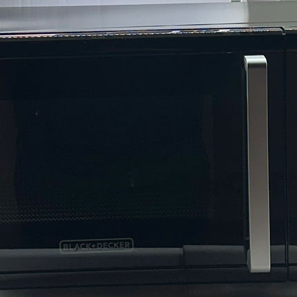 Black+Decker 0.9 Cu.Ft. Digital Microwave - Black, Open Box with Imperfection