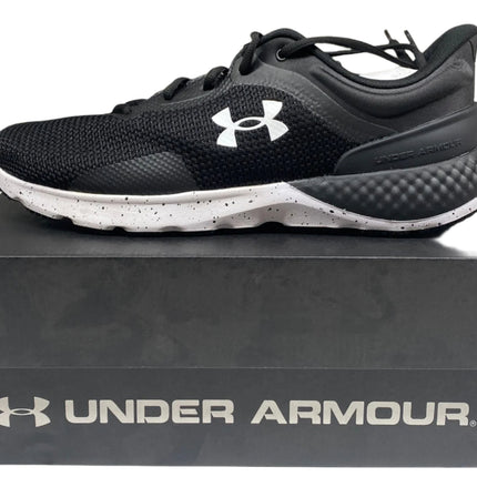 Under Armour Men's Charged Escape 4 Running Shoes – Black/White – Size 12,4E EXTRA Wide – New