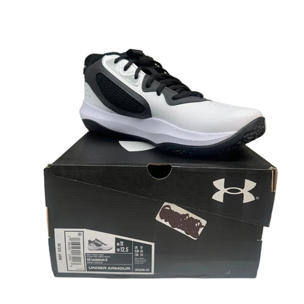 Under Armour Unisex Lockdown 6 Basketball Shoes – White – Men's Size 11 – New UNSEX