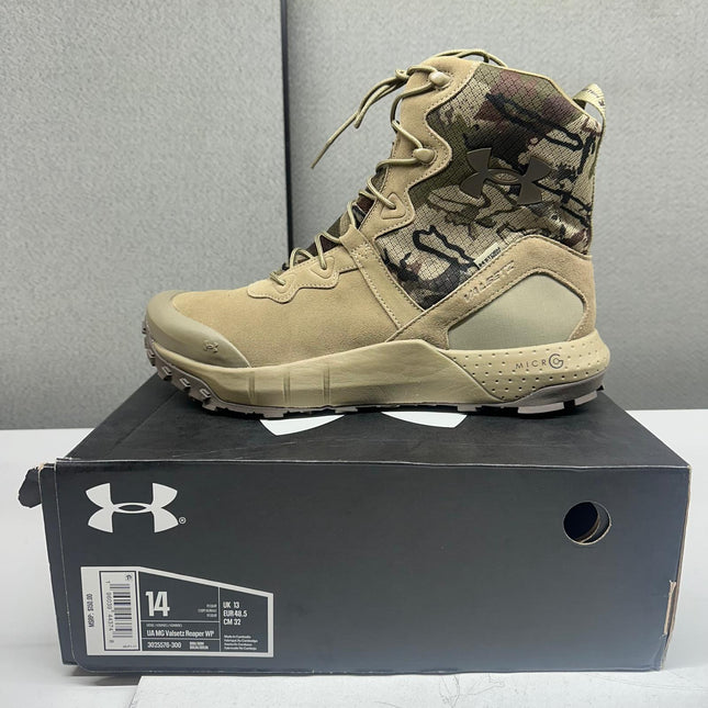 Under Armour Men's UA Micro G® Valsetz Reaper Waterproof Tactical Boots – Size 14 – New