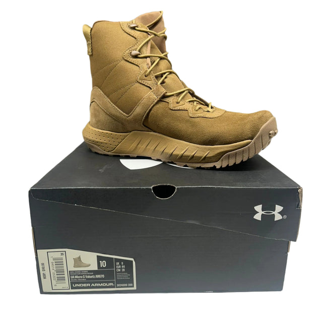 Under Armour Men's UA Micro G Valsetz AR 670 Tactical Boots – Size 10 – New