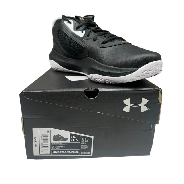 Under Armour Unisex Lockdown 6 Basketball Shoes – Size 14 – New