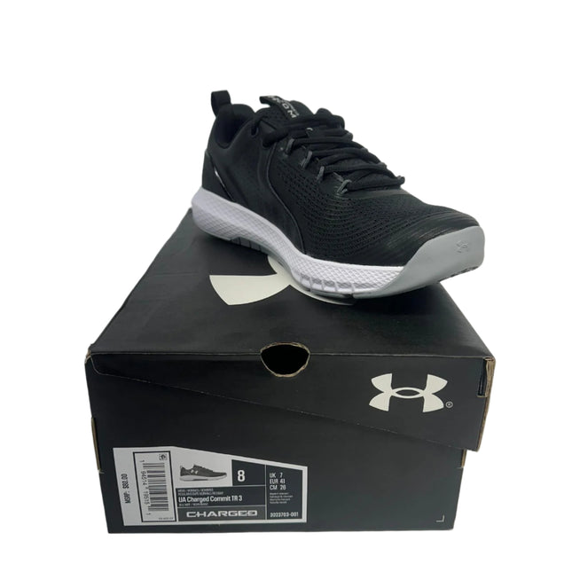 Under Armour Men's UA Charged Commit 3 Training Shoes - Size 8, New