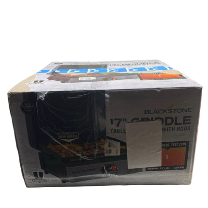 Blackstone 17-Inch Countertop Outdoor Griddle with Hood - Used