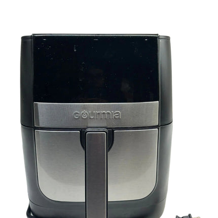 Gourmia 8 Qt Digital Air Fryer with FryForce 360 and Guided Cooking, Black/Stainless Steel, GAF826, 14.82 H - Used