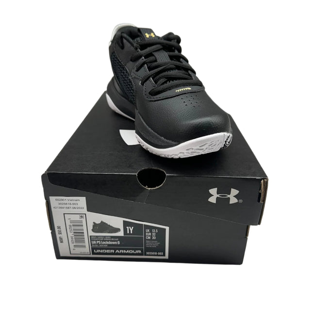 Under Armour Kids' Grade School Lockdown 6 Basketball Shoes - New, Size 1 UNSEX