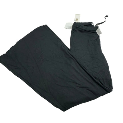 Good American Womens Black Wide-Leg Drawstring Pants Size L - New
