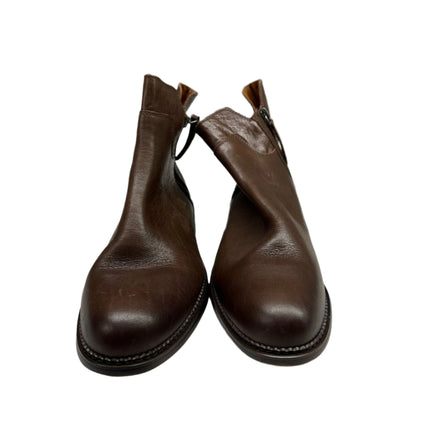 Franco Sarto Women's Brown Leather Ankle Boots - Size 9 (New Wtihout Box)