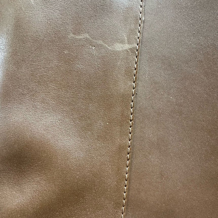 Tory Burch Women's The Riding Boots Brown Leather - New Without Box with Imperfection Size 7.5