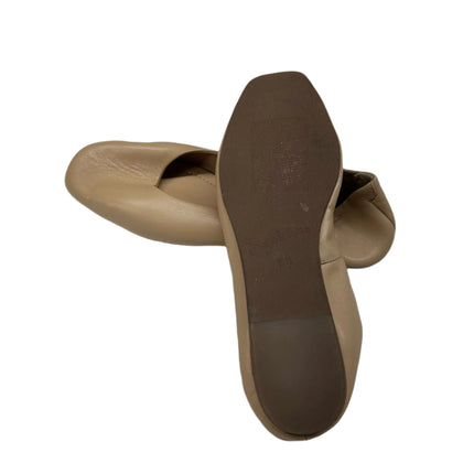 Seychelles Women's Ballet Flats Beige Leather Size 6.5 - New Without Box