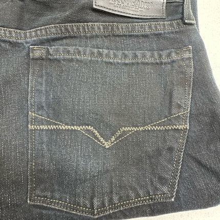 Guess Men's Dark Abyss Slim Straight Jeans 36x32 New