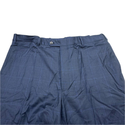 Peter Millar Men's Dress Pants 38x28 - Navy Plaid - New Without Tags