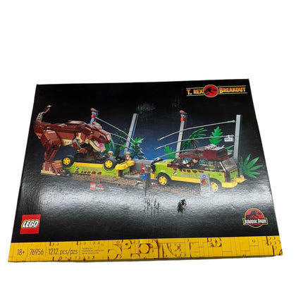 LEGO Jurassic Park T. rex Breakout 76956 Dinosaur Model Kit – New