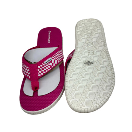 Airwalk Deck-J Women's Flip Flop Sandals Pink Multi Size 7 – New