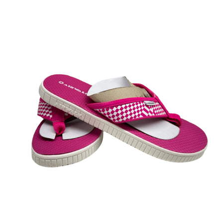 Airwalk Deck-J Women's Flip Flop Sandals Pink Multi Size 7 – New