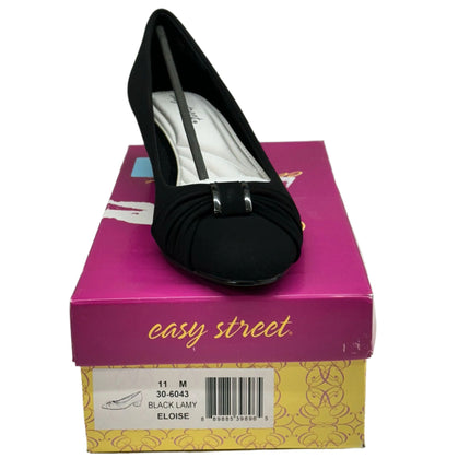Easy Street Women's Eloise Black Heels - Size 11 - New