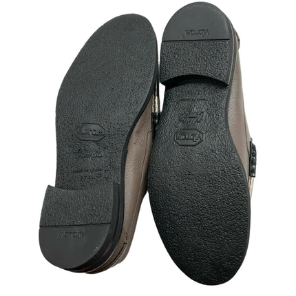 Vibram Women's Two-Tone Leather Loafers - Size 37.5M - New Without Box