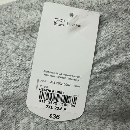 Xersion Women's Super Soft Hoodie - Heather Gray, Size 2XL - New