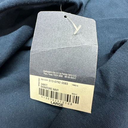 St. John's Bay Men's Long-Sleeve Pocket T-Shirt Size L - New