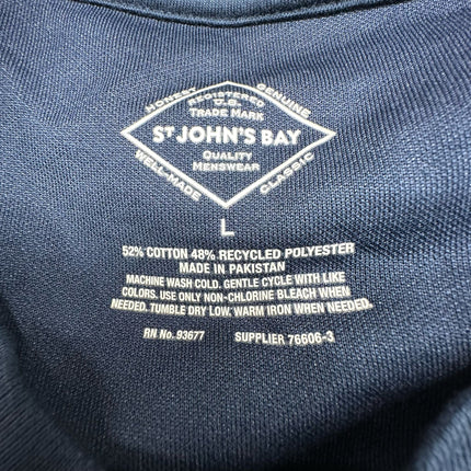 St. John's Bay Men's Long-Sleeve Pocket T-Shirt Size L - New