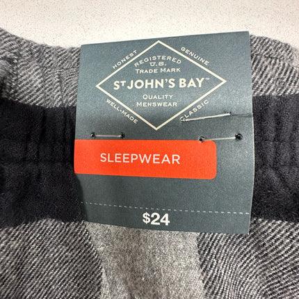 St. John's Bay Men's Flannel Sleep Pants Size L - New