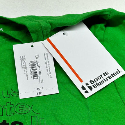 Sports Illustrated Green Graphic T-Shirt Size L (14-16) New