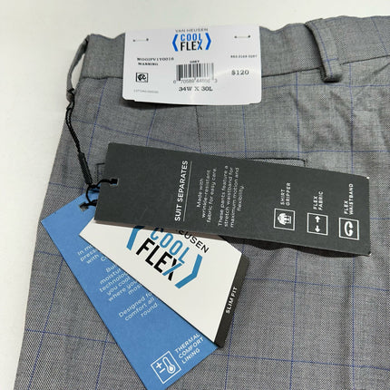 Van Heusen Cool Flex Slim Fit Suit Pants - 34W x 30L New