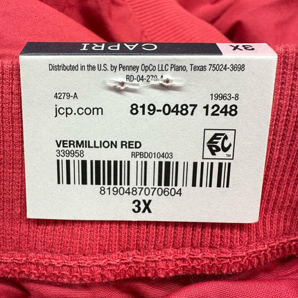 St. John's Bay Women's Capri Pants 3X New
