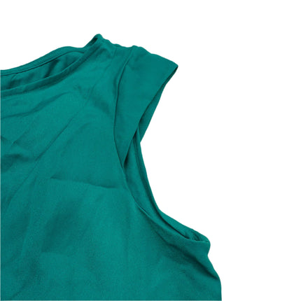 Worthington Sleeveless Blouse Tropical Green Size L New