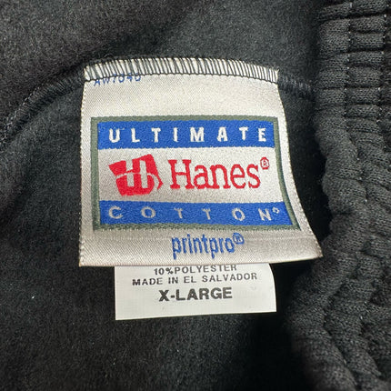 Hanes Ultimate Cotton Sport Active Gear Sweatpants Black Size XL New