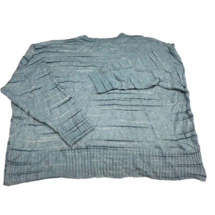 Ana Blue Staccato Sweater Size 3X New