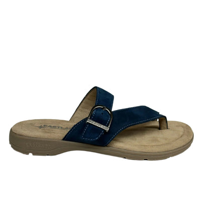Eastland Tahiti II Navy Sandals Size 8 New
