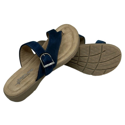 Eastland Tahiti II Navy Sandals Size 8 New