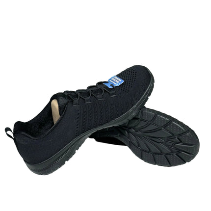Skechers Women's Virtue Memory Foam Black Sneakers Size 8 New