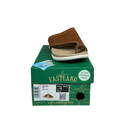Eastland Dallas Tan Sandals Size 10 New